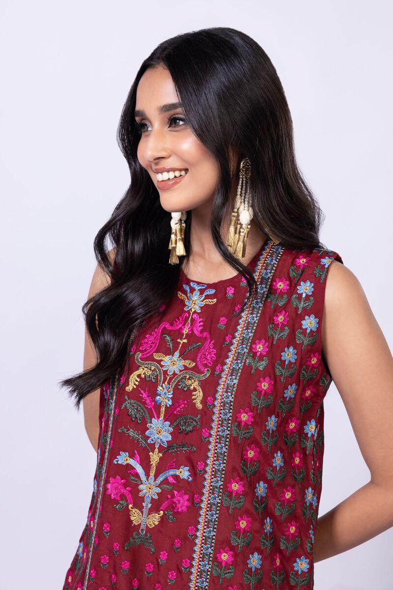 Embroidered | Viscose Oak Silk | Kurta | GBP 24.00