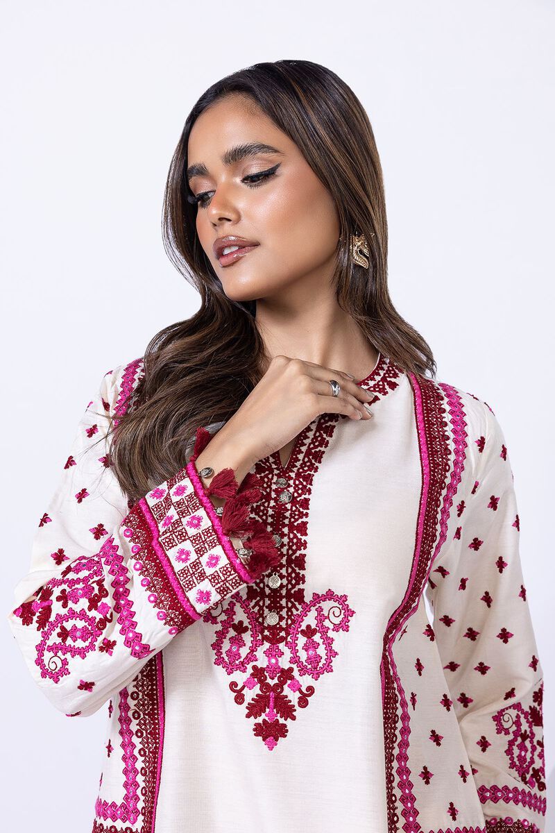 Embroidered | Raw Silk | Kurta | null