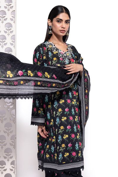 Lawn | Embroidered | Fabrics 3 Piece | GBP 12.50