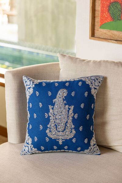 Cotton Duck | Embroidered | Cushion Cover | £ 8.00