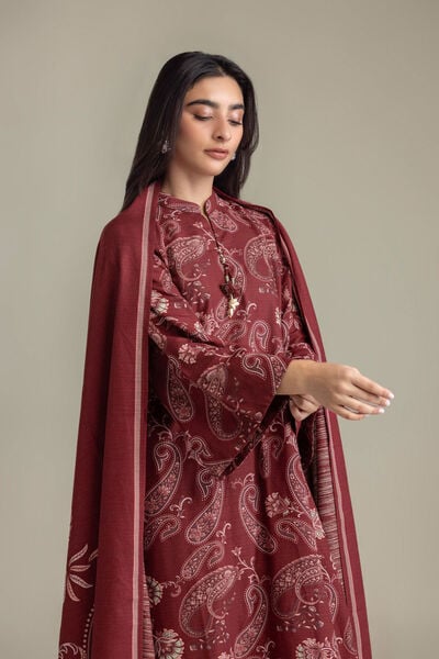 Printed | Light Khaddar | Tailored Khaddar Set | GBP 55.00