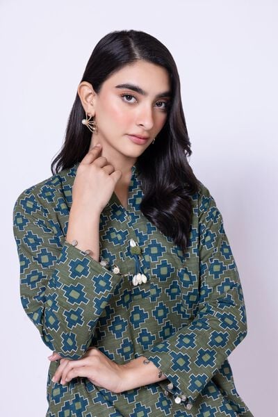 Printed | Khaddar | Kurta | GBP 20.00