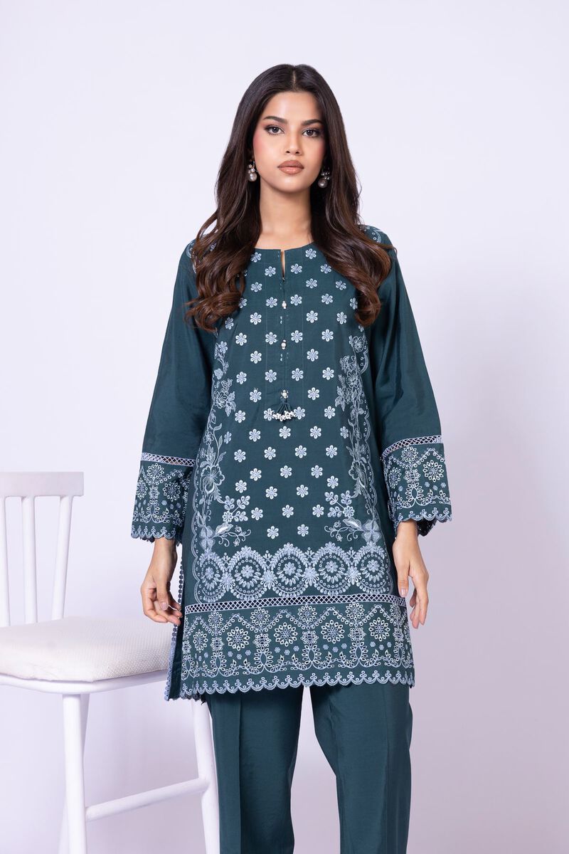 Embroidered | Dull Raw Silk | Kurta | GBP 13.50
