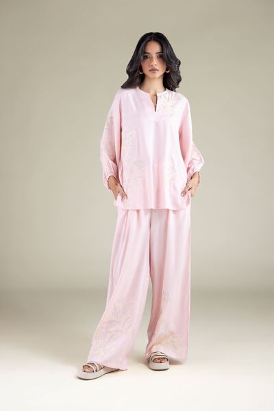 Embroidered | Viscose | Trousers | GBP 15.00