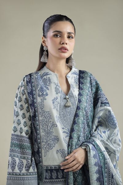 Printed | Jacquard | Floral Tailored Set | GBP 50.00
