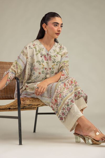 Printed | Raw Silk | Solid Silk Pants | GBP 30.00