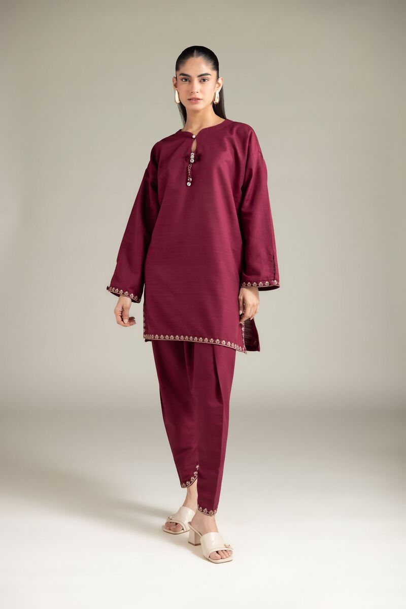 Embroidered | Textured Cotton | Shalwar | GBP 12.00