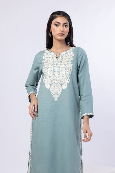 Embroidered | Cotton Dobby | Kurta | GBP 15.00