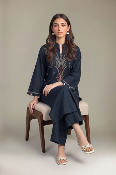 Embroidered | Heavy Textured Cotton | Kurta | GBP 45.00