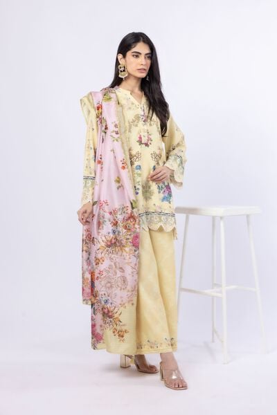 Embroidered | Russian Raw Silk | Pants | GBP 20.00