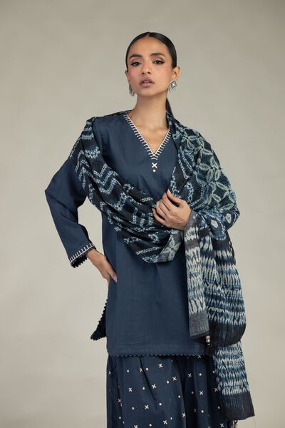 Textured Lawn | Embroidered | Textured Lawn Dupatta | GBP 15.00