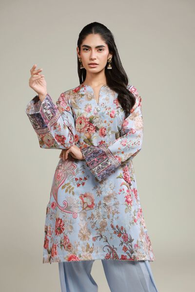 Printed | Jacquard | Blue 2-Piece Tailored | GBP 35.00