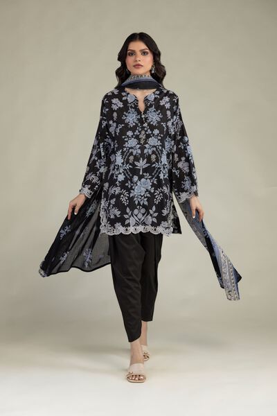 Embroidered | Cambric | Black Solid Shalwar | GBP 15.00