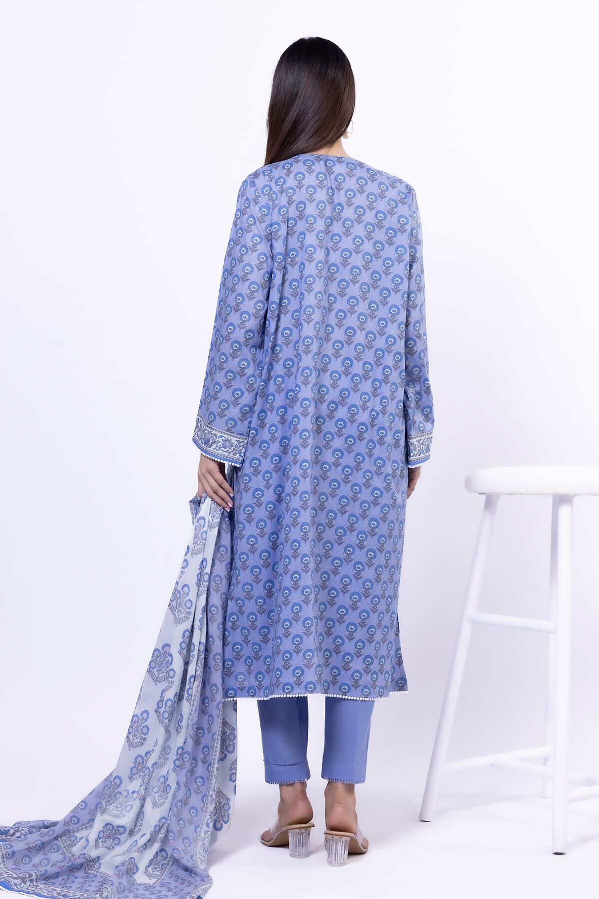 Buy Fabrics 3 Piece | 0.0 N/A | SS2209C-VG_MULTI | Khaadi United