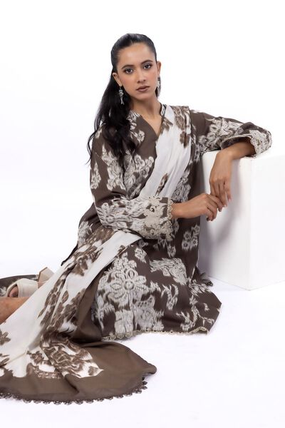 Embroidered | Cotton | Tailored 3 Piece | GBP 40.00