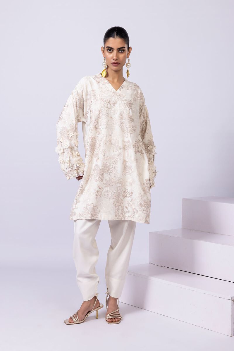 Embroidered | Viscose Oak Silk | Kurta | GBP 100.00