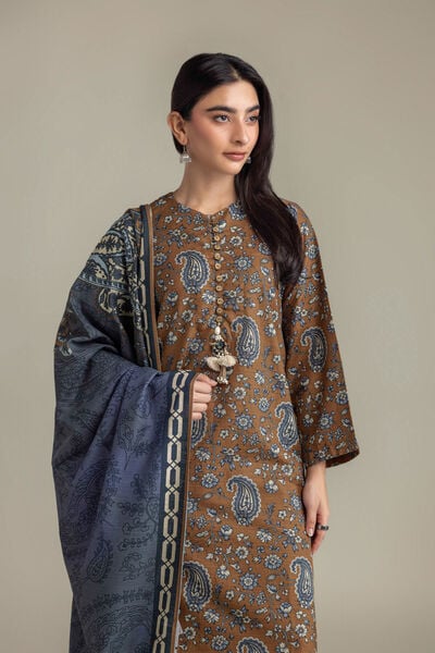 Printed | Light Khaddar | 3 Piece Tailored | GBP 55.00