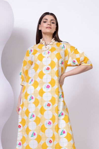 Printed | Crosshatch Poplin | Kurta | GBP 6.00