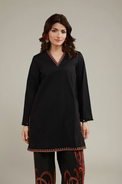 Embroidered | Cotton Crinkle | Kurta | GBP 30.00