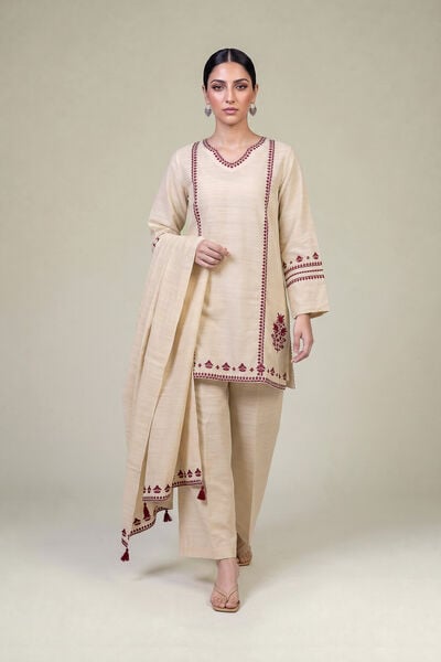 Embroidered | Light Khaddar | Light Khaddar Kurta | GBP 40.00