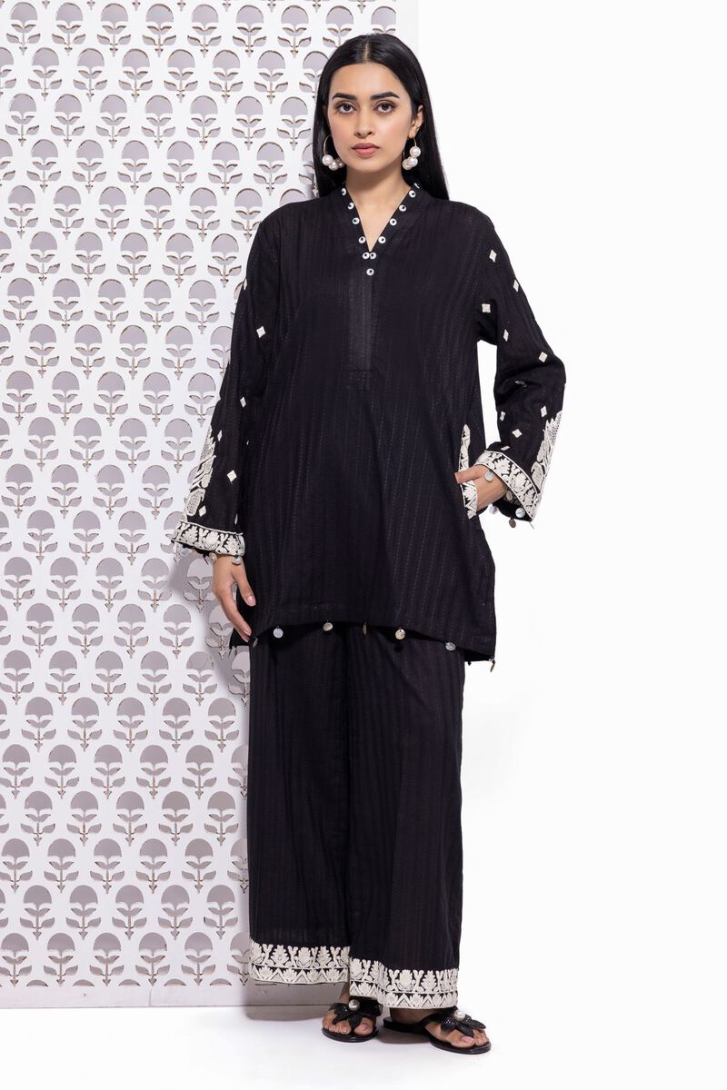 Embroidered | Textured Cotton | Kurta | null