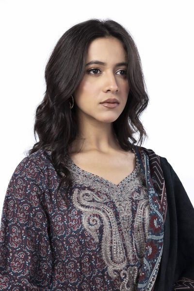 Embroidered | Cotton | Fabrics 3 Piece | GBP 18.00