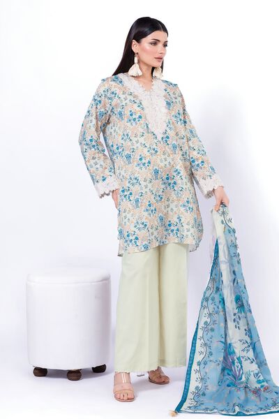 Embroidered | Lawn | Fabrics 3 Piece | GBP 12.00