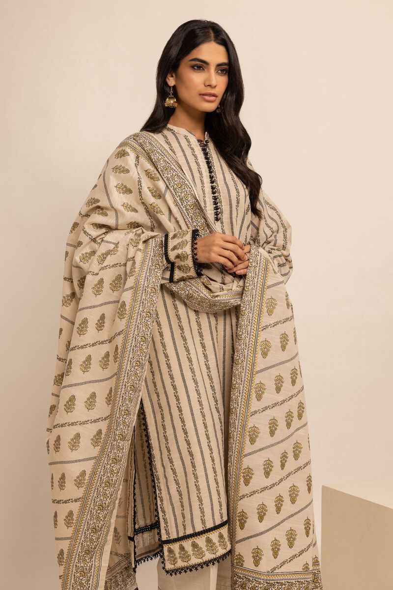 Printed | Khaddar | Fabrics 3 Piece | null