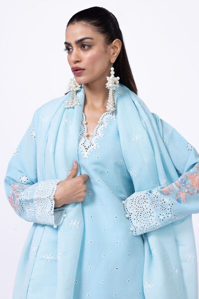 Embroidered | Cotton Reflex Light | Dupatta | GBP 20.00