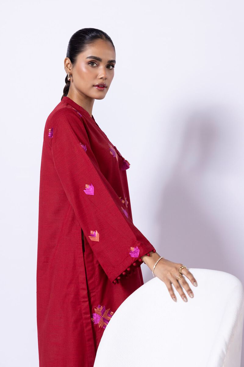 Embroidered | Khaddar | Kurta | null