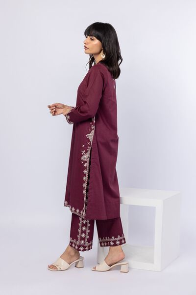 Embroidered | Cotton Dobby | Pants | GBP 22.00