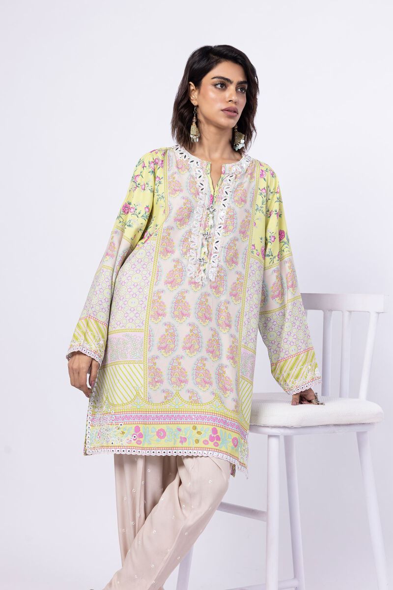 Embroidered | Viscose Oak Silk | Kurta | GBP 60.00
