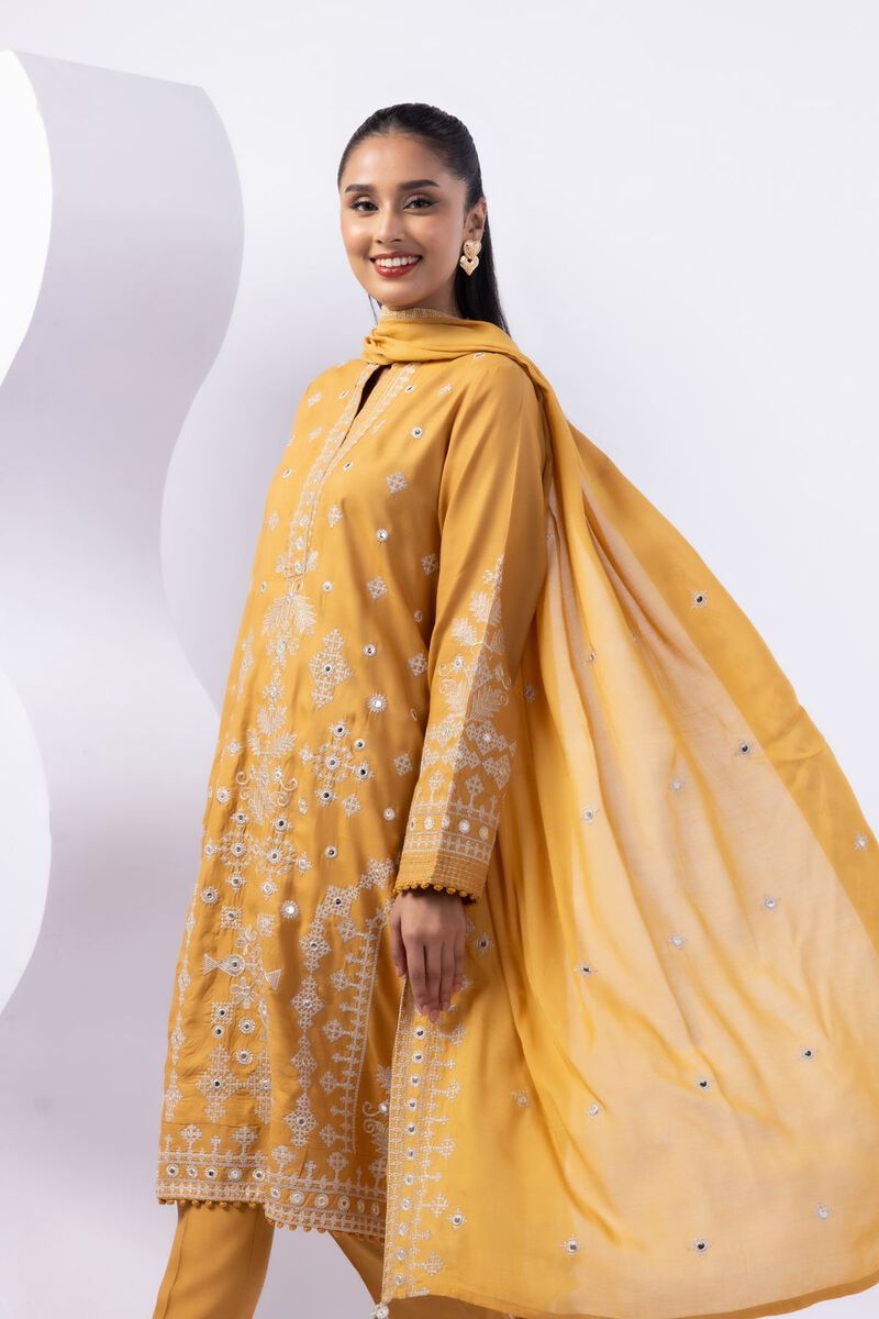 Dyed | Light Thai Silk | Dupatta | GBP 25.00
