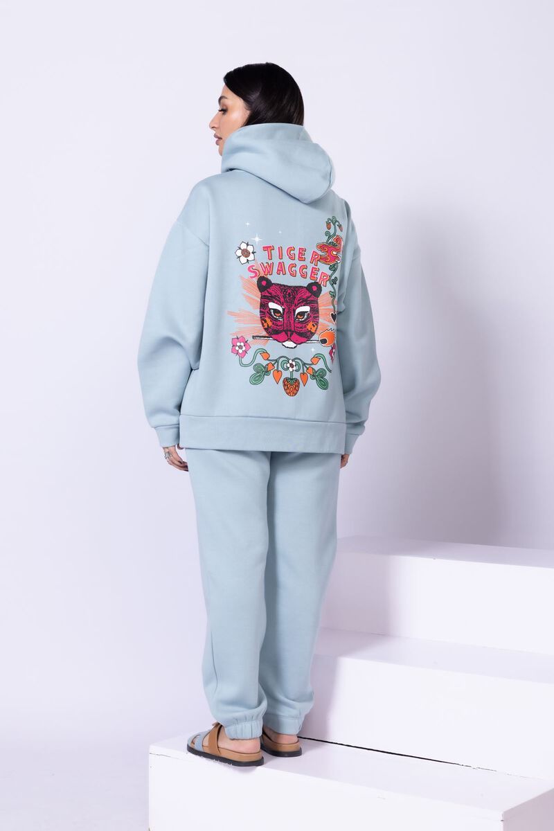 Printed | Cotton Polyester Fleece | Hoodie | GBP 4.50