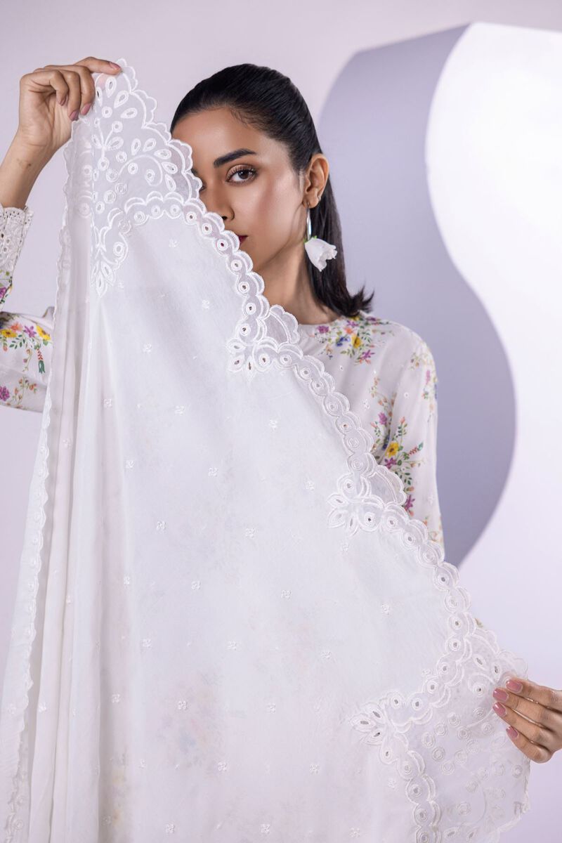 Embroidered | Light Thai Silk | Dupatta | null