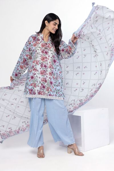 Embroidered | Lawn | Fabrics 3 Piece | GBP 10.50