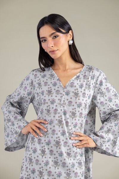 Printed | Cambric | Floral Cambric Kurta | GBP 30.00