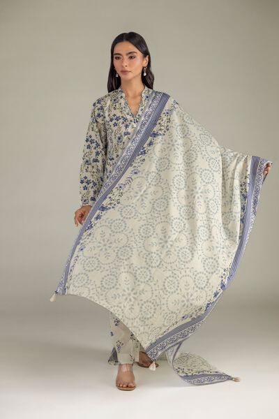 Printed | Lawn | Floral Lawn Dupatta | GBP 25.00