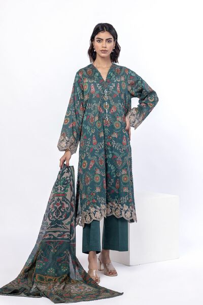 Embroidered | Lawn | Fabrics 3 Piece | GBP 40.00
