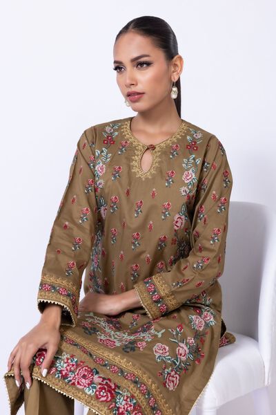 Embroidered | Cambric | Kurta | GBP 15.00