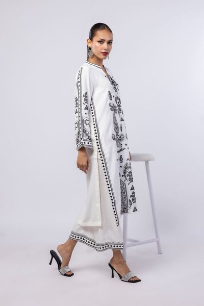 Embroidered | Russian Raw Silk | Pants | GBP 20.00