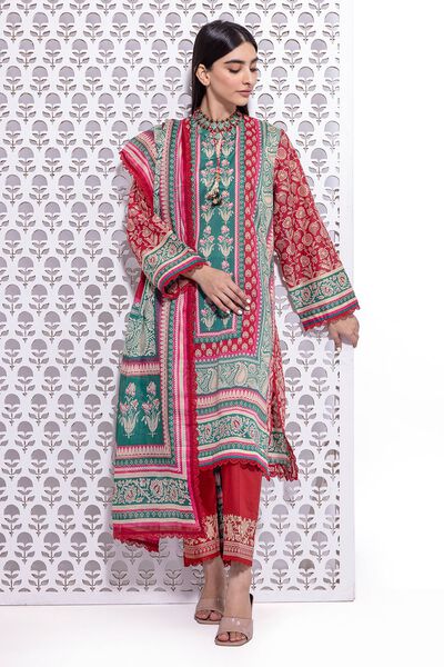 Lawn | Embroidered | Fabrics 3 Piece | GBP 12.50