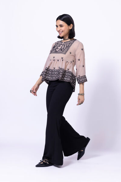 Dyed | Heavy Georgette | Trousers | GBP 6.00