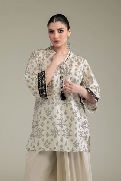Embroidered | Lawn | Lawn V-Neck Kurta | GBP 35.00