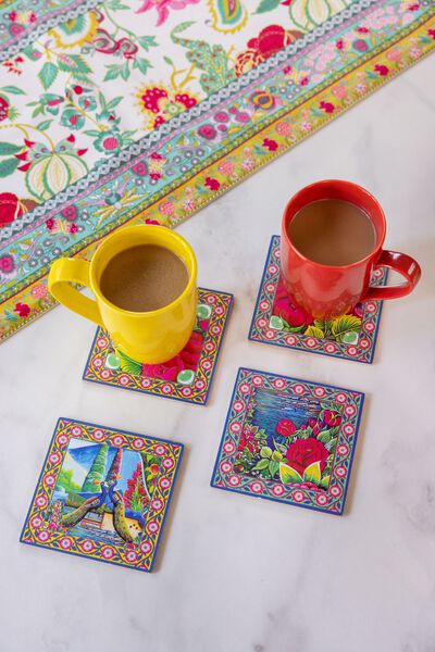 Cork | Printed | Coaster | GBP 1.50