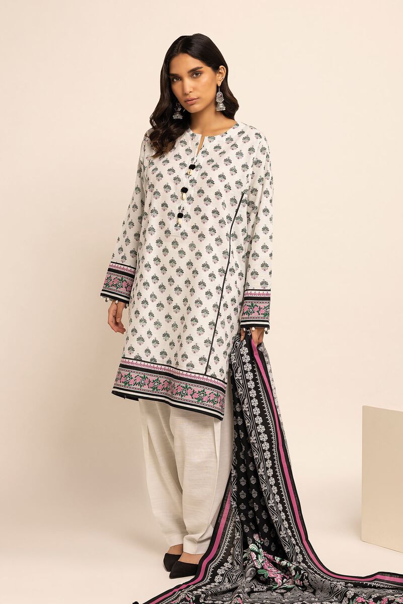 Printed | Khaddar | Fabrics 3 Piece | null