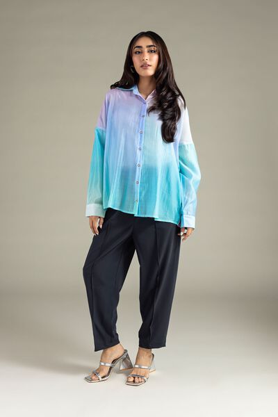 Dyed | Georgette | Trousers | GBP 7.50