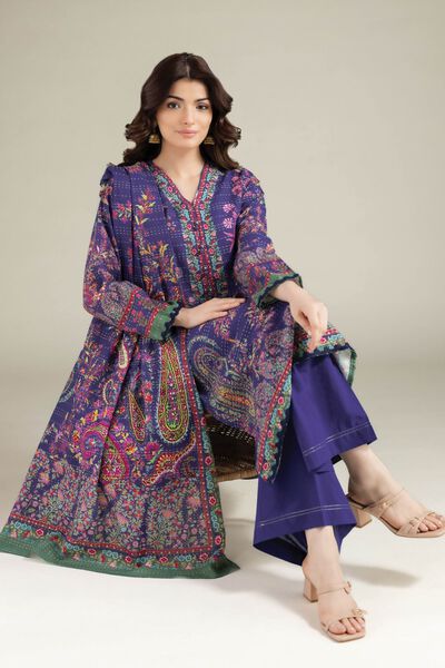 Printed | Mesuri Dobby | Tailored 3 Piece | GBP 50.00