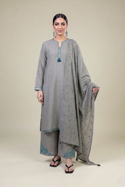 Embroidered | Light Khaddar | Light Khaddar Kurta | GBP 40.00
