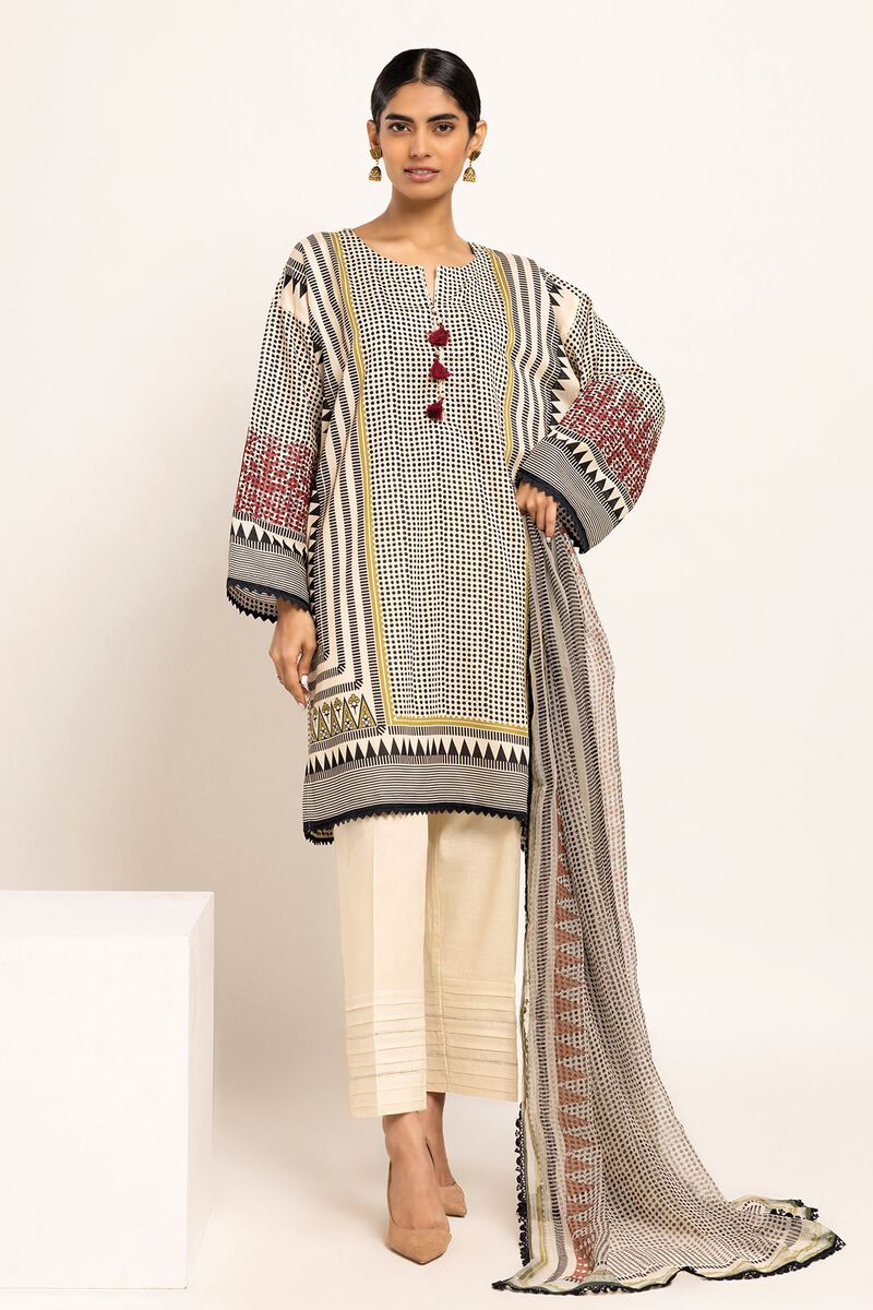 Embroidered | Lawn | Fabrics 3 Piece | null